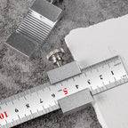 Ruler Stops Fences 20mm Ruler Block with Clear Scale for Accurate Readings in Professional Setting Long Terms Stability Precise Measuring Tool
