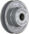 Browning 1VL25X1/2 Variable Pitch Sheave, 1 Groove, Finished Bore, Cast Iron Sheave, for 3L Section Belt
