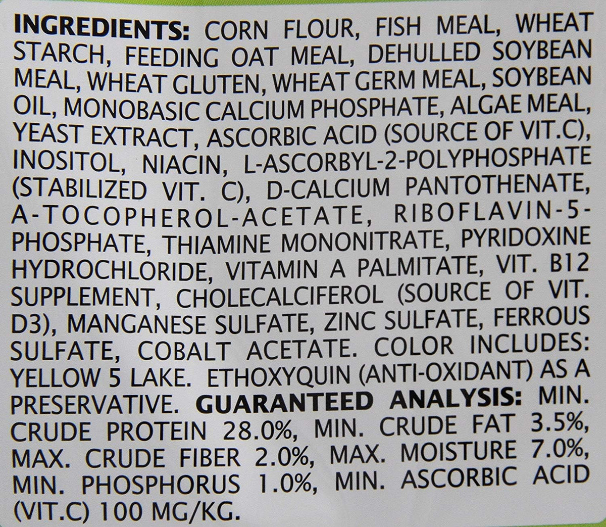 Pond Sticks Fish Food For Goldfish & Koi, 1 lbs