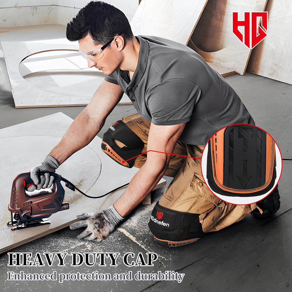 Knee Pads for Men Construction,Thick Gel Foam Work Knee Pads