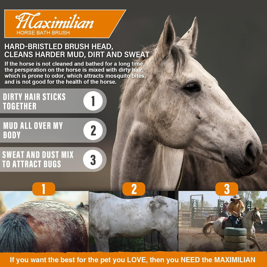 Handmade Horse Brush Professional Horse Brushes for Grooming