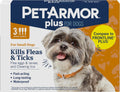 Plus Flea & Tick Topical Dogs 5-22 lbs, 3-Month