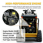 Mini Skid Steer Loader, 13.5HP Gas Stand-On Track Loader