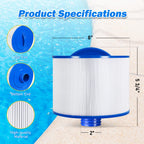 Spa Filter Compatible with 2013+ Unicel 8CH-951 Bullfrog 10-2870