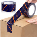 Halloween Packaging Tape for Boxes Purple Striped Party Decor