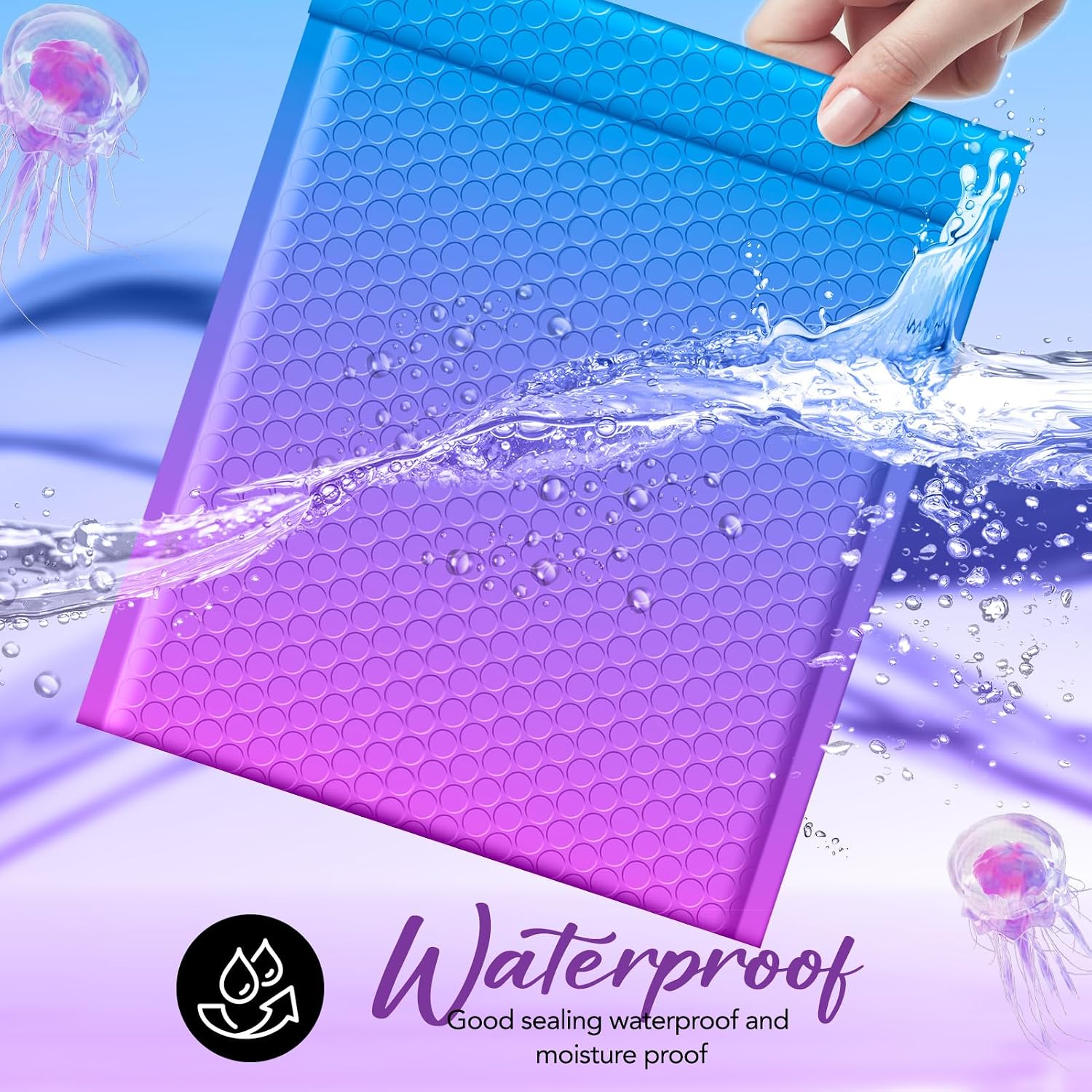 Bubble Mailers 8.5x12" 40 Pack Padded Envelopes Usable Size 8.5x11" | Thick Mailing Envelopes Bubble Opaque Padded