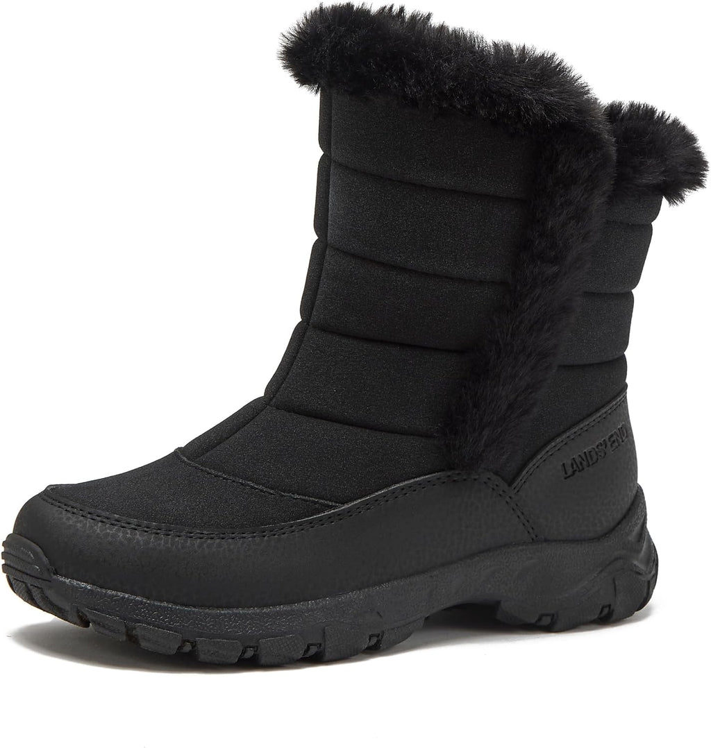 Expedition Warmest Waterproof No Tie Kids Snow Boots for Boys and Girls - Insulated Winter Fleece Lined Snow Boots