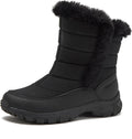 Expedition Warmest Waterproof No Tie Kids Snow Boots for Boys and Girls - Insulated Winter Fleece Lined Snow Boots