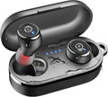 T10 Wireless Earbuds Bluetooth 5.3 Headphones, App Customize EQ, Ergonomic Design, 55H Playtime, Wireless Charging