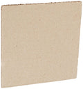 Corrugated Cardboard Layer Pads, 5 7/8" x 5 7/8", Kraft Brown