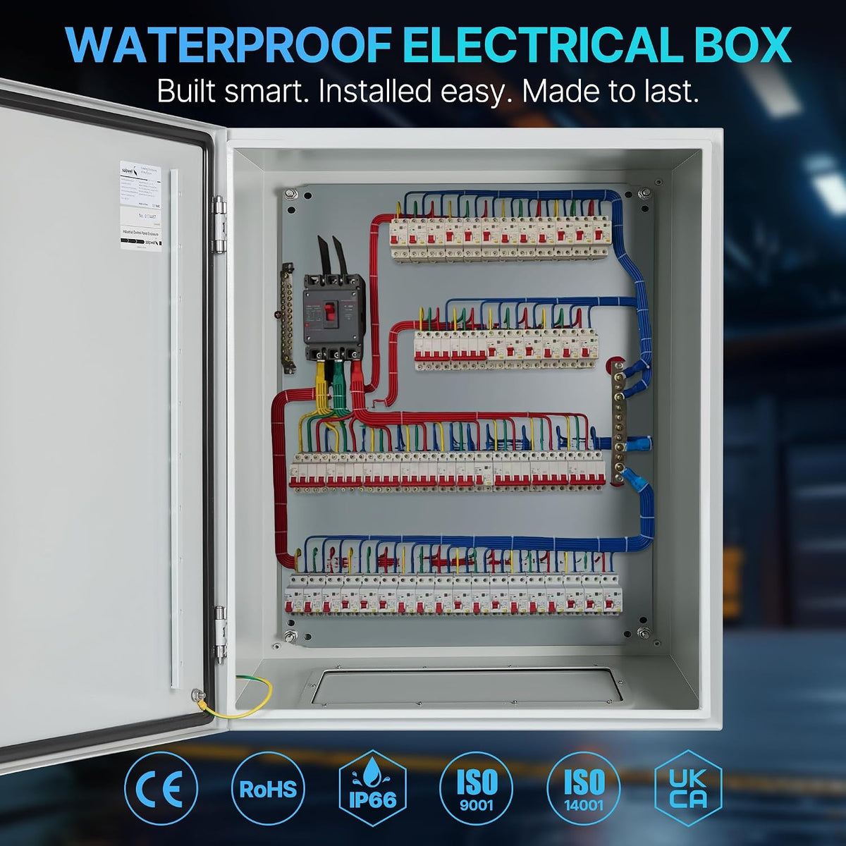 24x20x10 Inch NEMA Enclosure Metal Outdoor Electrical Box