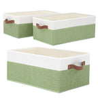 3 Pack Large Capacity Storage Bins Closet Organizer for Shelves