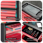 5 Drawer Rolling Tool Chest with Wheels,Lockable Tool Cabinet
