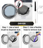 Dryer Vent Cleaner Kit & Dryer Vent Cleaner for Shark Vacuum Attachments
