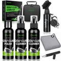 Golf Club Care Kit-Golf Club Cleaner,Polish,Grip Cleaner&Sharpener Tool