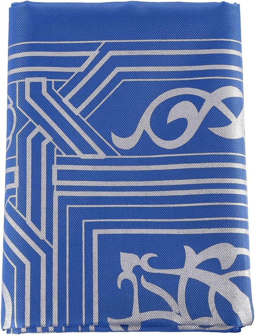 1 Pieces Portable Travel Prayer Mat with Compass, Waterproof Polyester Prayer Rug, Muslim Travel Prayer Mat, for