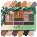 Murumuru Butter Eyeshadow, 12-Shade Ultra-Creamy Palette with Murumuru & Tucuma Butters, Silky Soft Blendable Formula