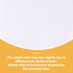 6 Pack White Round Tablecloths 120 Inch for 60" Tables