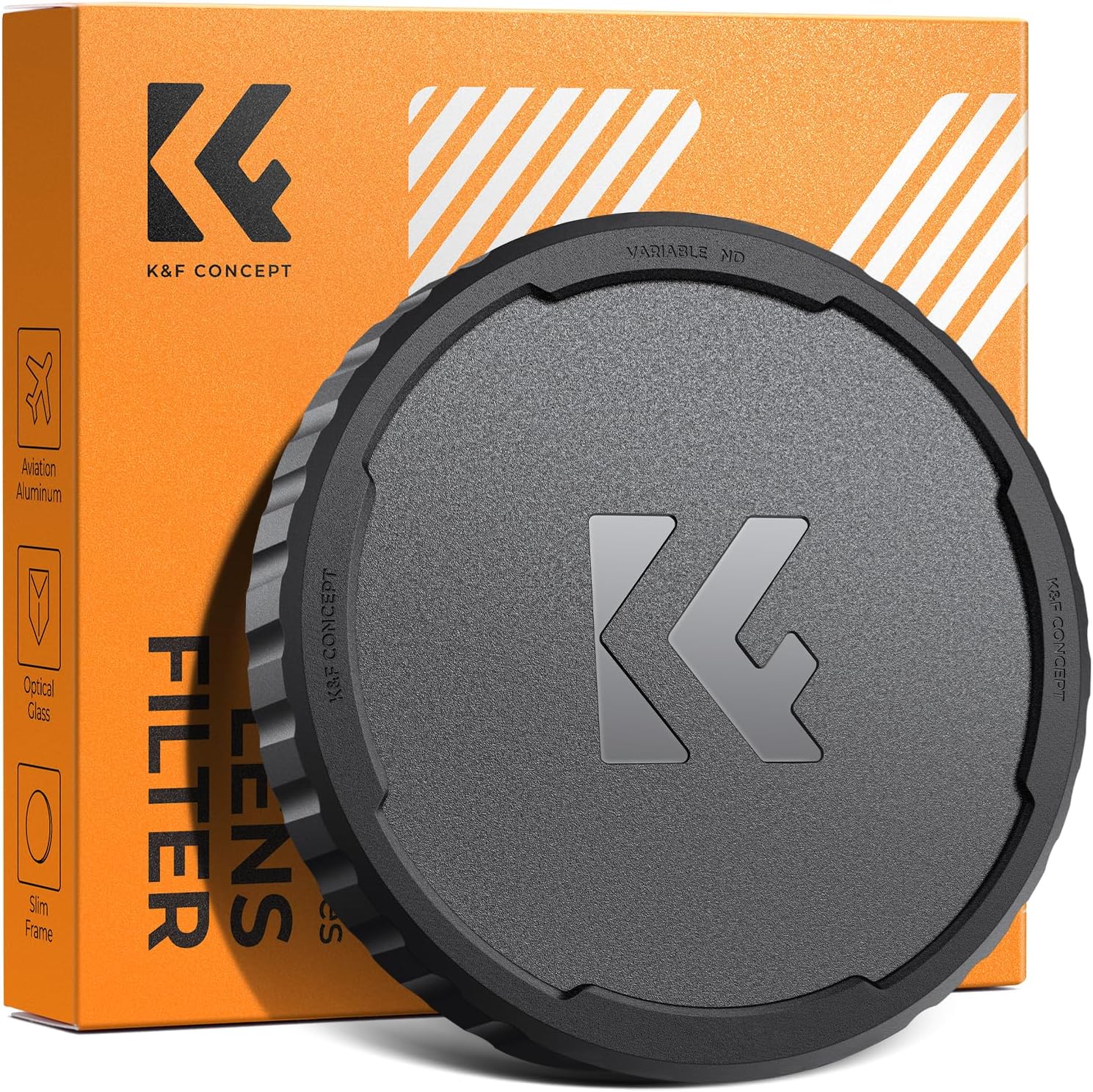 67mm Variable ND Lens Filter Cap TPU Filter Cap | Only for K&F 67mm Adjustable Neutral Density Filter-FP714