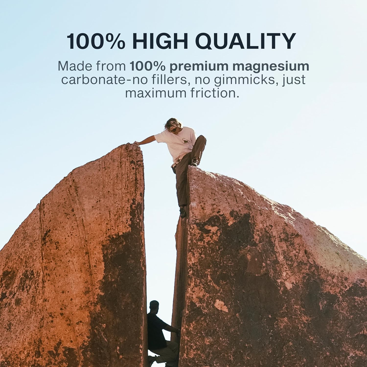 Premium Climbing Chalk - High Performance Chalk for Rock Climbing, Bouldering, Weightlifting & More - Unmatched Grip