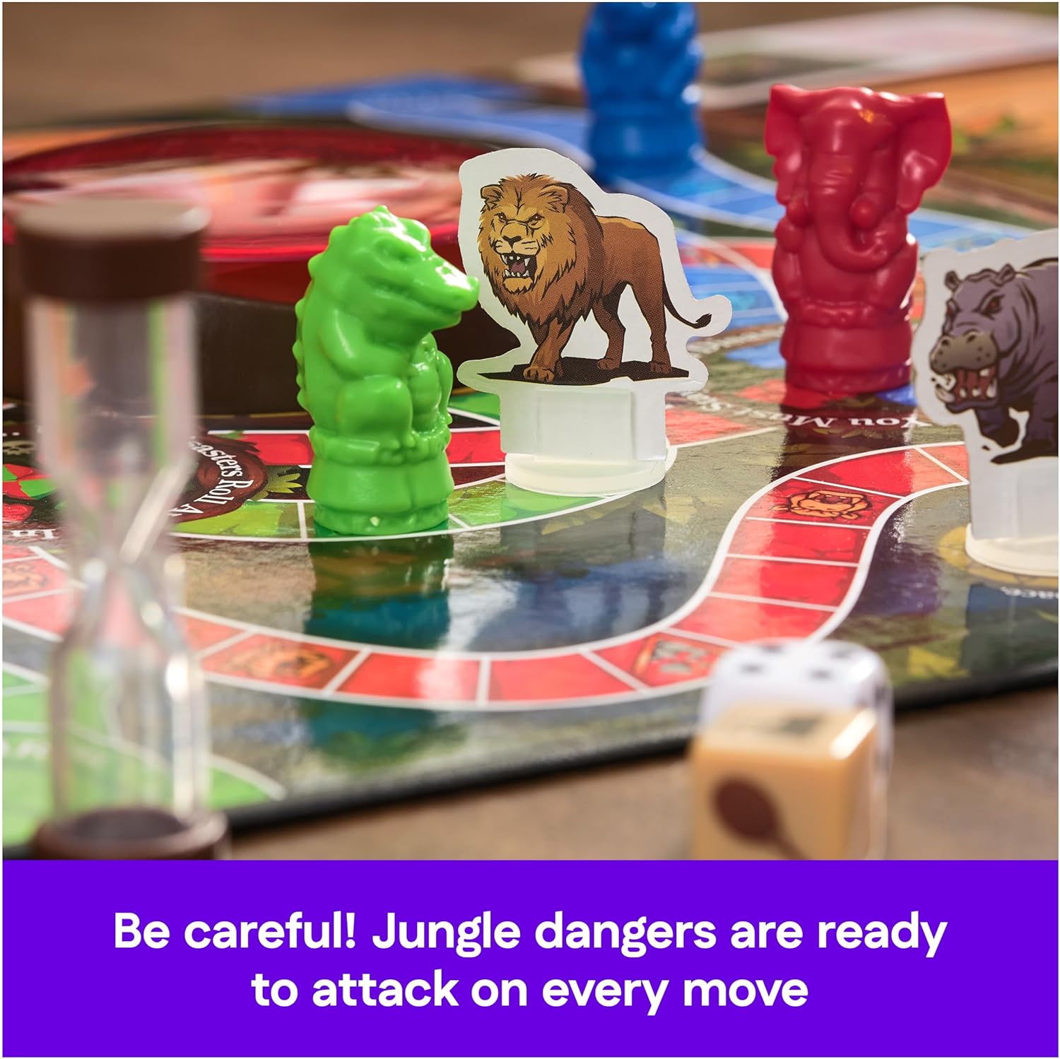 Spin Master Games, Jumanji 30th Anniversary Edition, The Classic Thrilling Adventure Family Board Game Based on the