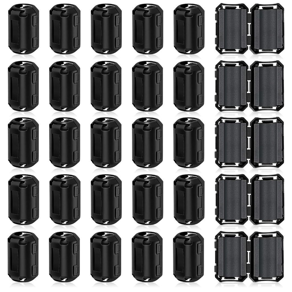 Windspeed 30P Snap on Ferrite Chokes 0.2IN/5MM RFI EMI Noise Ferrite Beads
