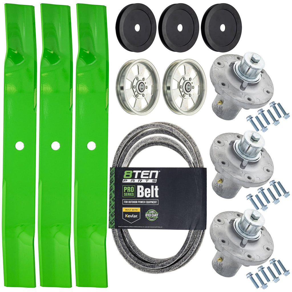 8TEN Blade Spindle Belt Idler Kit for Simplicity 5104045YP 1761761