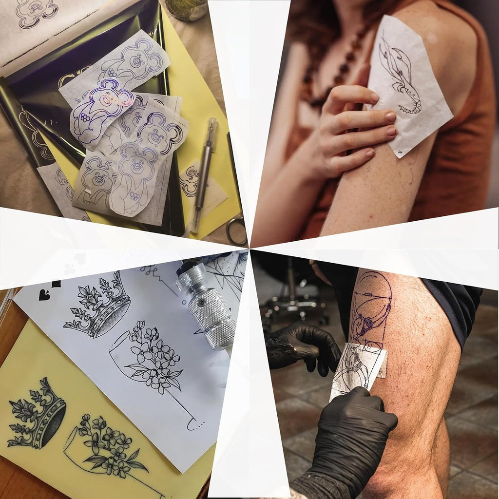 Tattoo Transfer Paper 50 Sheets Tattoo Stencil Paper Tattoo Supplies