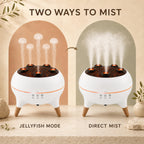 Essential Oil Diffuser 250ML Dancing Jellyfish Aromatherapy Diffuser Humidifier with 7 Colors LED Lights,Remote