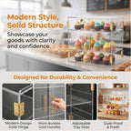 3-Tier Pastry Display Case, Countertop Bakery Display Case