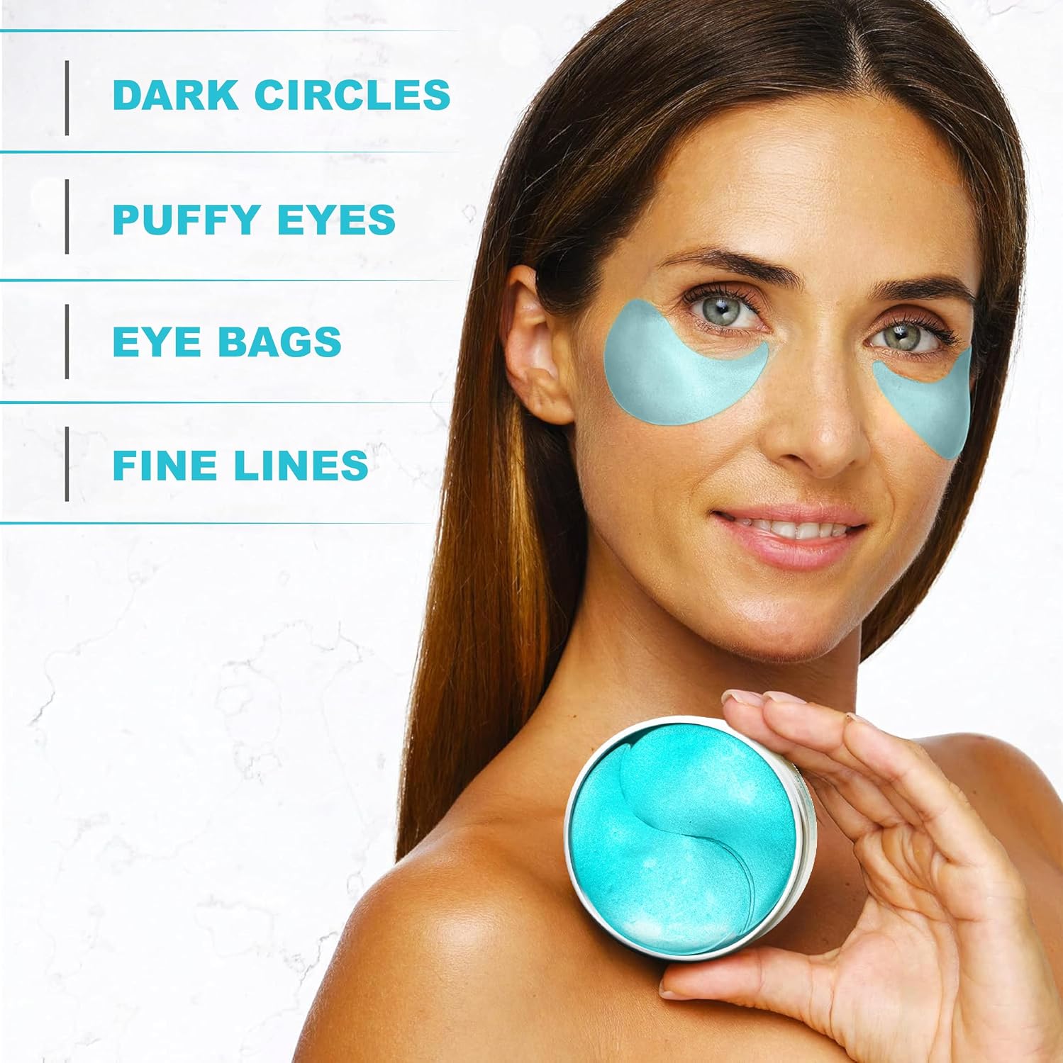 Under Eye Patches For Puffy Eyes And Dark Circles - Retinol Collagen Under Eye Masks - Reduce Wrinkles & Bags - Skin