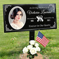 Headstones for Graves, Personalized Granite Memorial Stone,Grave Markers for Cemetery for Humans,Memorial Plaque for