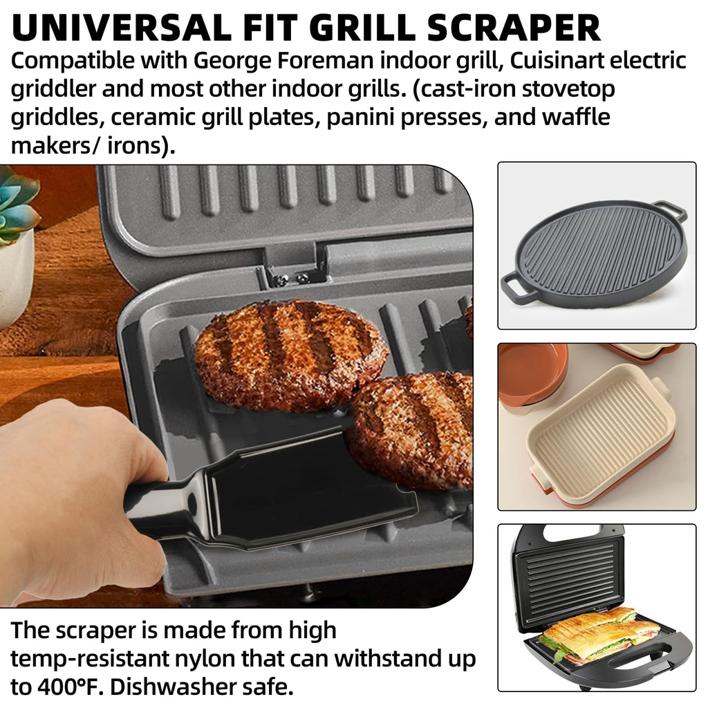 12207 Cleaning Sponge and Grill Scraper for George Foreman Grill