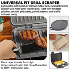 12207 Cleaning Sponge and Grill Scraper for George Foreman Grill