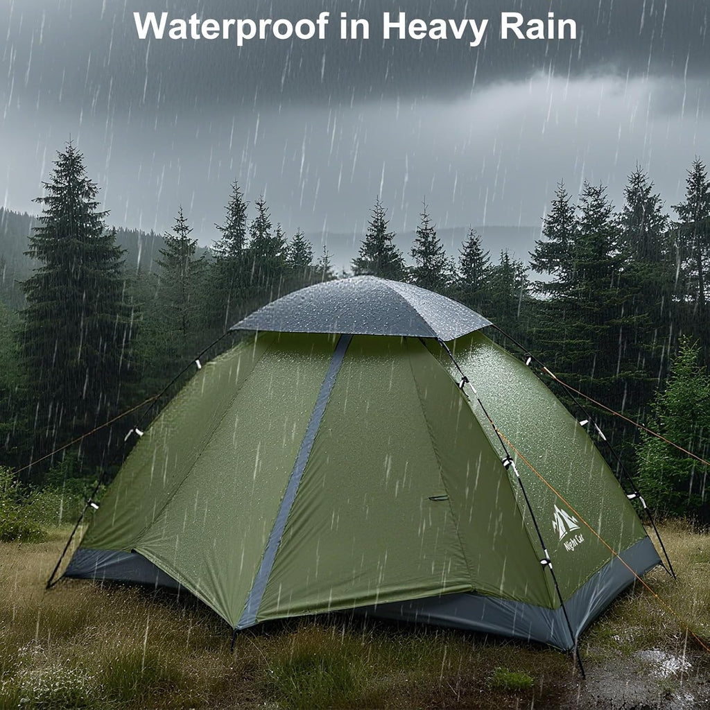 Upgraded Backpacking Tents 1 2 Persons Easy Clip Setup Camping Tent Adults Scouts Heavy Rainproof Compact Lightweight