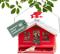 Squirrel-Be-Gone II Country Style Bird Feeder, 8 lb Seed Capacity