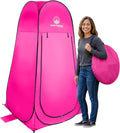 Pop Up Changing Tent, 3.3 x 3.3 x 6.2ft, Camping Shower Tent for Portable Toilet Stall or Dressing Room with Carry