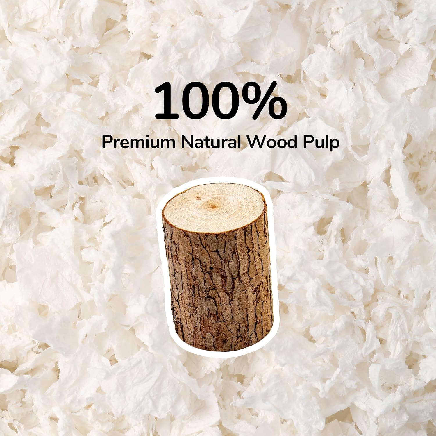 99% Dust-Free Soft Natural Paper Bedding with Odor Control, for Hamsters, Guinea Pigs, Rabbits, Chinchillas, Rats