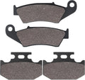Front and Rear Brake Pads for Suzuki DR650 1996-2016 350 DR350 1997-1999 DRZ250 DR-Z250 2001-2007 RMX250 1996-1998 Kawasaki KDX200 1995-1999 KDX220R 1997-2006 KLX250 KLX650 1993-1997