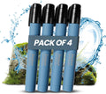 Portable Water Filter Straw Survival, Essential Camping & Hiking Gear, Water Purification Straw for Travel, Biking