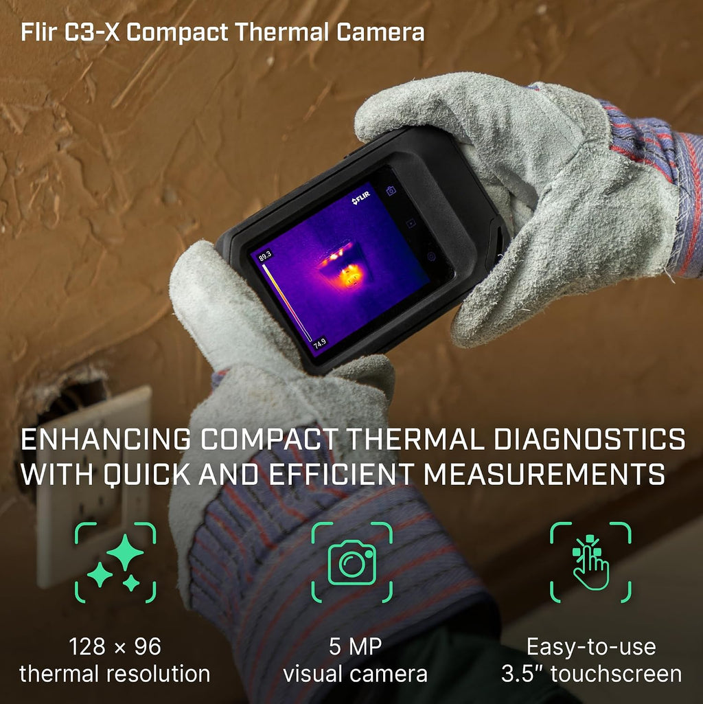 C3-X Compact Thermal Imaging Camera, WiFi, 128x96 MSX, Ignite