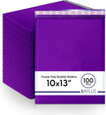 Purple Bubble Mailers 10x13, Self Seal Poly Padded Envelopes, 100 Pack Bulk