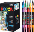 Paint Markers, 3M Fine Point Acrylic Paint Pens with Reversible Tips, Art Supplies For Gifts, Decorations Fabric