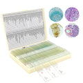 120 Microscope Slides with Specimens for Kids: Prepared Slides for Science | Prepared Microscope Glass Slides Kit for