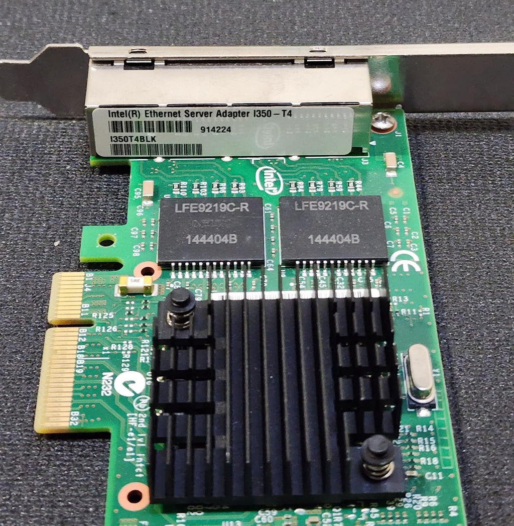 Intel Ethernet Server Adapter I350-t4 - Pci Express X4-4 Port - 10/100/1000base-t - Internal - Fu