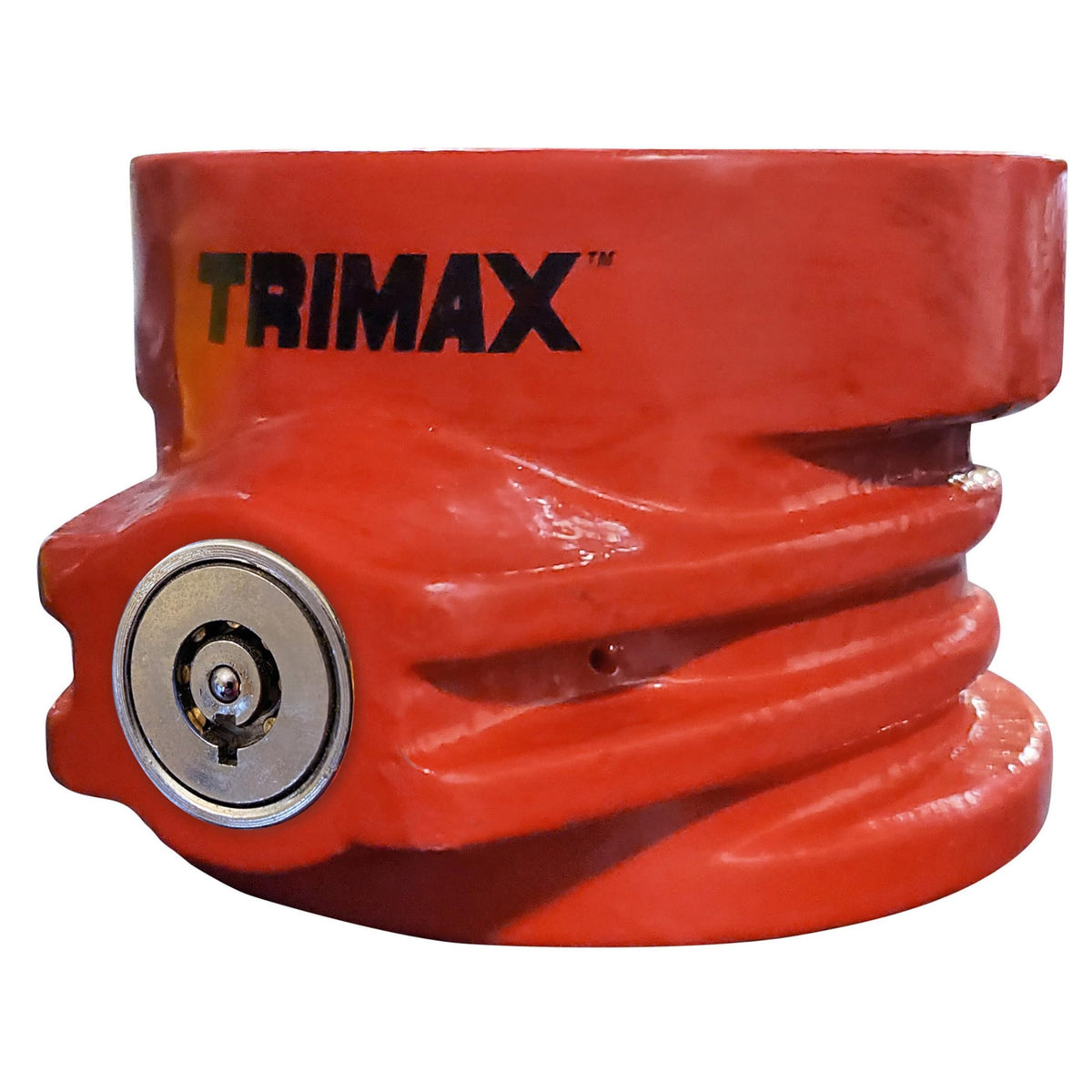 TFW80HD 5th Wheel King Pin Lock, Red