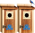 2 Pack Bluebird House, Premium Blue Bird House, Warming Gifts