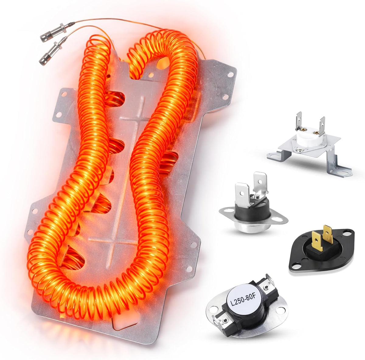 Dryer Heating Element Thermostat for Samsung DVE50M7450W/A3 DV393ETPAWR/A1
