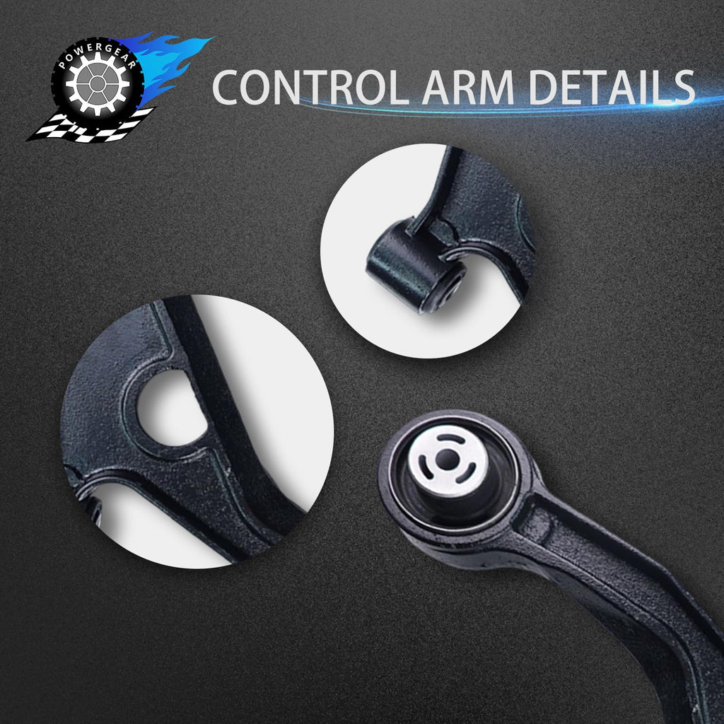 POWERGEAR 10PCS Front Suspension Kit Control Arm