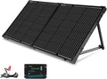 100W Portable Solar Panel, 25% High Efficiency Solar Panel Kit with 20A Charger Controller for 12V Battery&Power